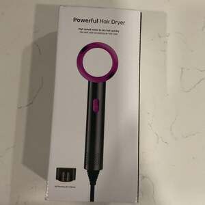 Powerful Hair Dryer with High-Speed Motor and Hot/Cold Air Care